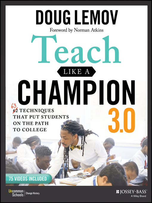 Title details for Teach Like a Champion 3.0 by Doug Lemov - Wait list